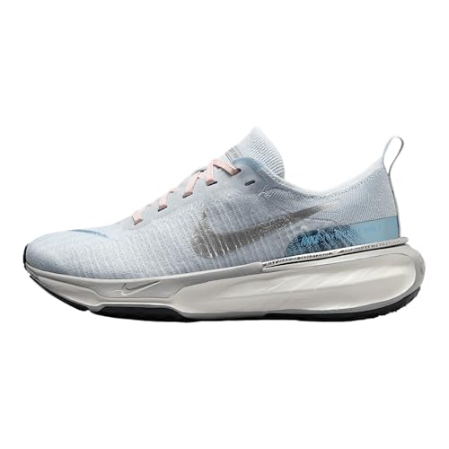 Nike Invincible 3 Women's Road Running Shoes (DR2660-010, Photon Dust/Psychic Blue/Sail/Light Smoke Grey) Size 8.5