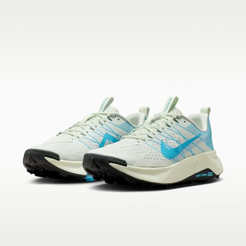 Nike Wildhorse 10 Men's Trail Running Shoes (Sea Glass/Black Spruce/Mink Brown/Baltic Blue) Size - alternate view 5