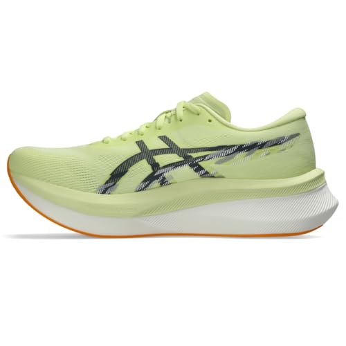 ASICS Men's Magic Speed 4 Running Shoes, 7, Huddle Yellow/Metropolis