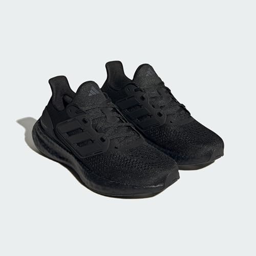 adidas Women's Pureboost 23 Sneaker, Core Black Carbon Core Black, 5 UK