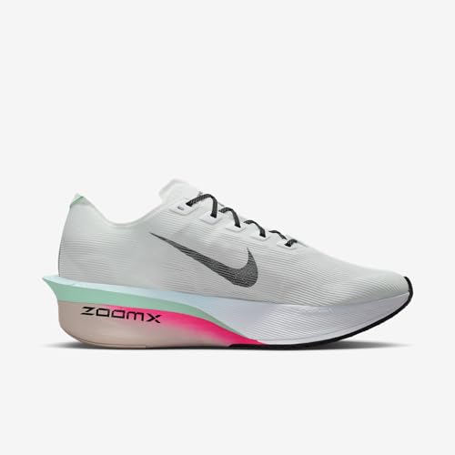 Nike Vaporfly 4 Men's Road Racing Shoes (White/Hyper Pink/Mint Foam/Black) Size 12