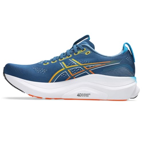 ASICS Men's Gel-Kayano 32 Running Shoes, 9.5, Twilight Blue/ANZU