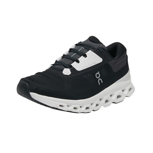 On Women CLOUDSTRATUS 3 Sneakers Black/Frost 9.5