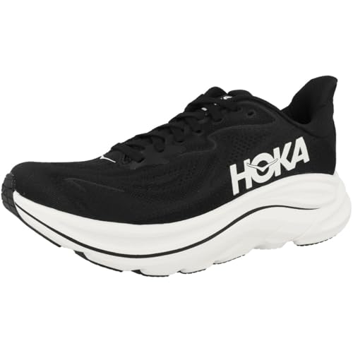 Hoka Women's Clifton 10 Black/White 9.5 Medium
