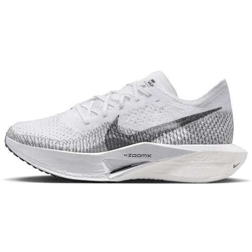 Nike Vaporfly 3 Women's Road Racing Shoes (DV4130-100, White/Particle Grey/Metallic Silver) Size 9