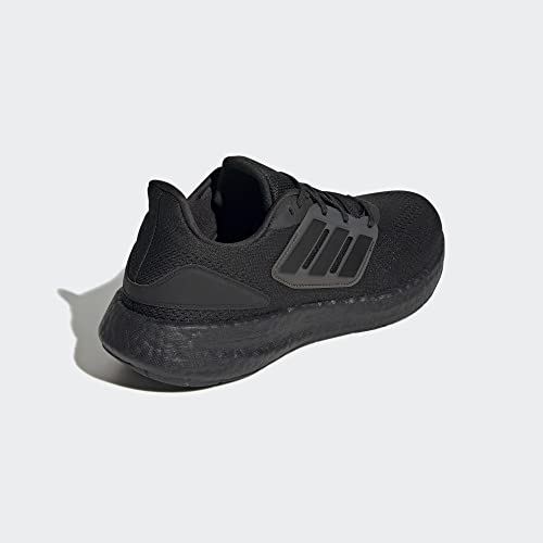 adidas Mens Pureboost 22 Black/Black/Black 12.5