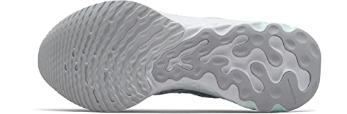 Nike Women's React Infinity Flyknit 3 Running Shoes, Pure Platinum/Mint Foam-White, 10 M US