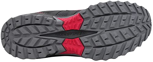 Saucony Women's Excursion TR14 Dark Grey/Hot Pink Running Shoe 7.5 M US