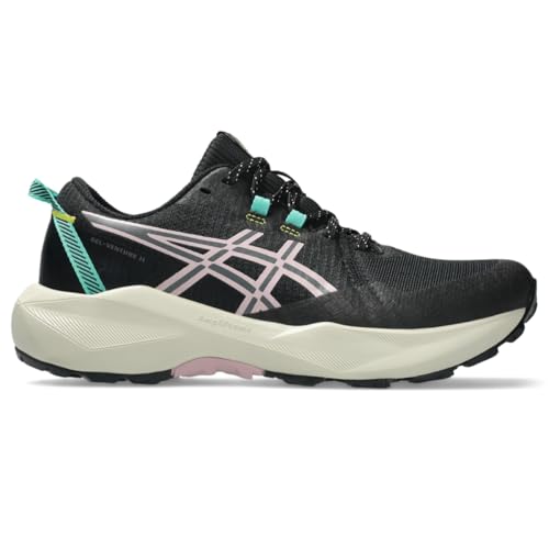 ASICS Women's Gel-Venture 11 Running Shoes, 8.5, Black/MORGANITE