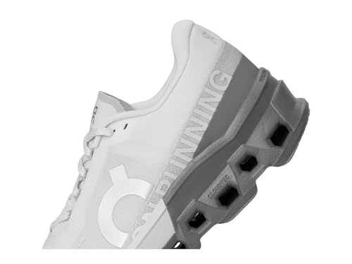 On Men's Cloudmonster 2, Frost/Rock, 12 Medium