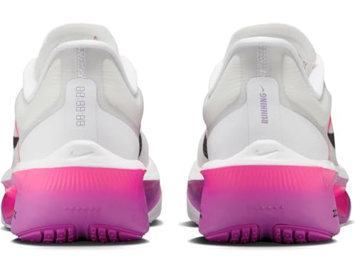 Nike Women's Zoom Fly 6 Competition Running Shoes, White Black Vivid Grape Hyper Pink, 9