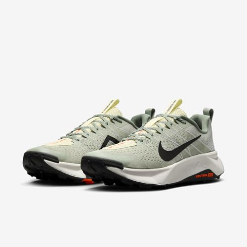 Nike Wildhorse 10 Men's Trail Running Shoes (FV2338-300, Jade Horizon/Light Silver/Safety Orange/Medium Ash) Size 1 - alternate view 5
