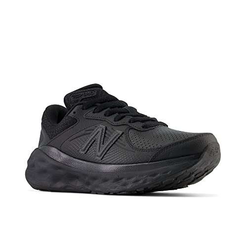 Women's New Balance Fresh Foam X 840F v1 Walking Shoes in Black/Black/Blacktop alternate view 4