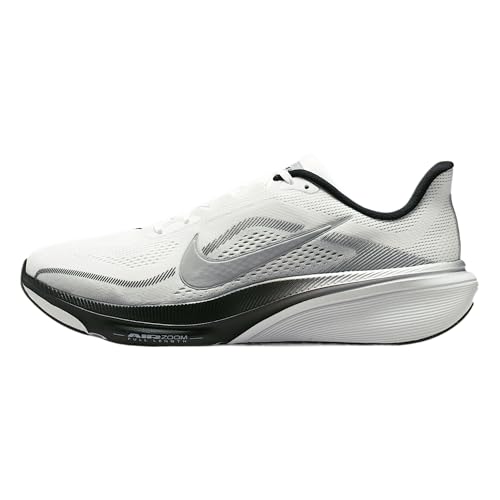 Nike Men's Air Zoom Pegasus 42 Road Running Summit White/White/Metallic Silver 10.5 Medium