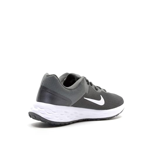 Nike Men's Revolution 5 Flyease Running Shoe, Iron Grey White Smoke Grey Black Lt Smoke Grey, 8.5