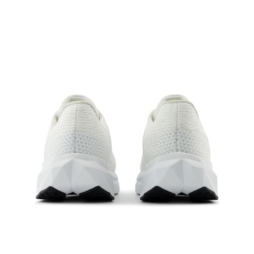 New Balance Men's FuelCell Propel V5 Running Shoe, White/White/Black, 11