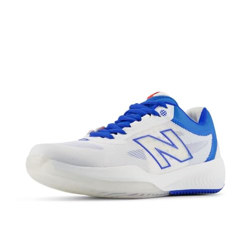 Women's New Balance FuelCell 996 v6 Tennis Shoe in White/Navy product image