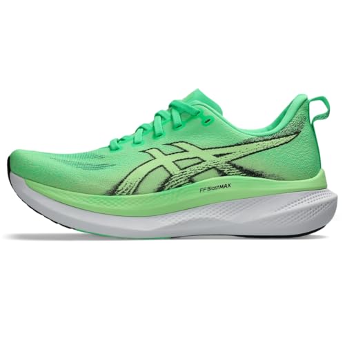 ASICS Men's GLIDERIDE MAX 2 Running Shoes, 9, Vital Green/Black
