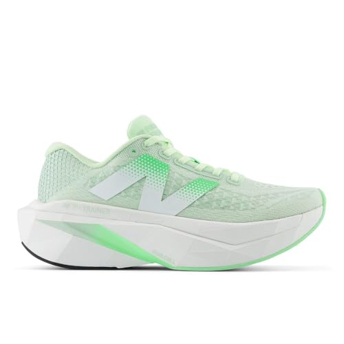 New Balance Women's FuelCell SuperComp Trainer V3 Running Shoe, Melon Water/Clay Ash/White, 9 M