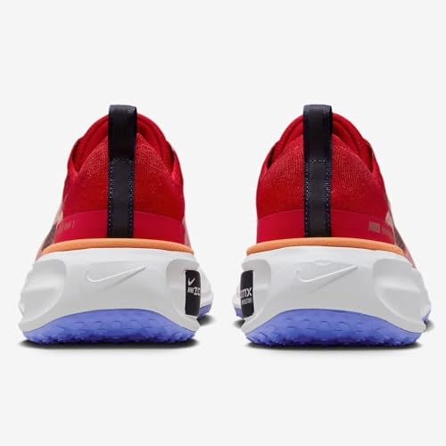 Nike Invincible 3 Men's Road Running Shoes (DR2615-600, University Red/Blue Joy/Rugged Orange) Size 9