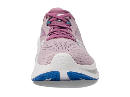 Saucony Women's Omni 22 Sneaker, Orchid/Cobalt, 11