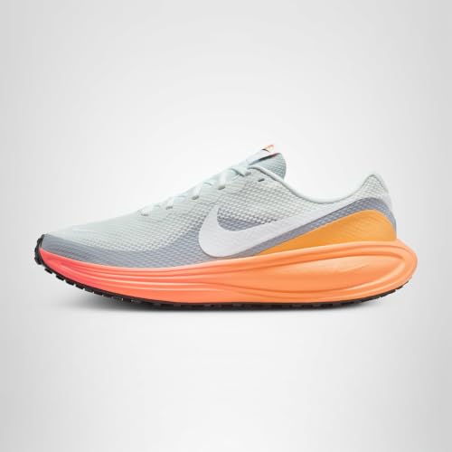Nike Men's Revolution 8 Road Running Shoes, Off White/White-Wolf Grey-Topaz Gold, 11