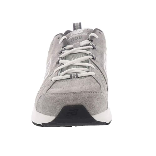 Men's New Balance 608 v5 Training Shoes in Team Away Grey/Castlerock alternate view 4