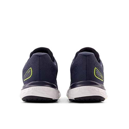 New Balance mens 680 V7 Running Shoe 10 X-Wide Navy/Yellow