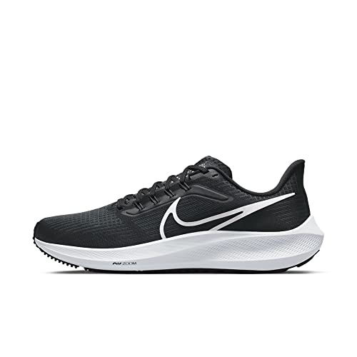 Nike Mens Air Zoom Pegasus 39 Running Shoes, (Black/White-Dk Smoke Grey 001), 13 US