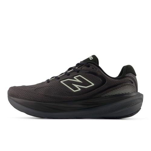 New Balance Men's Fresh Foam X 1080 V15 Running Shoe, Black/Faded Black, 7 W