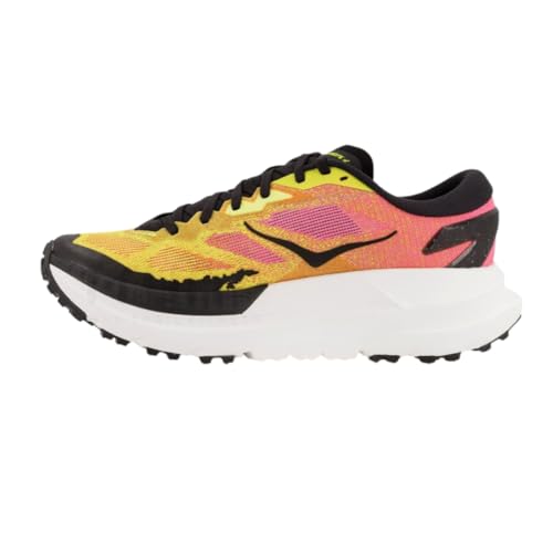Hoka Women's Mafate X Neon Hoka Citrus/Neon Rose 8.5 Medium - alternate view 2