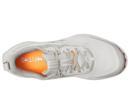 Saucony Women's Peregrine 15 Sneaker, Moon/Dove, 11.5