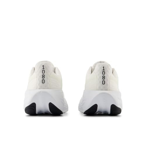 New Balance Fresh Foam X 1080 V14 Lace-up Running Shoe, White/Sea Salt, 3.5 Wide US Unisex Big_Kid