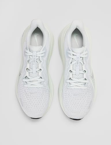 Nike Women's Air Winflo 12, Off White/Metallic Silver-Barely Green, 6.5