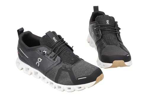 On Men's Cloud 5 Terry, Black/Almond, 8 Medium US