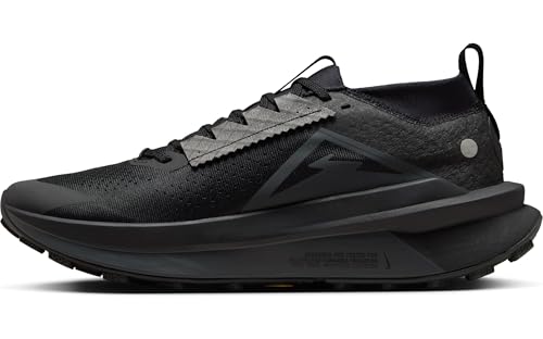 Nike Zegama 2 Men's Trail Running Shoes (FD5190-002, Black/Velvet Brown/Metallic Platinum/Anthracite) Size 7.5