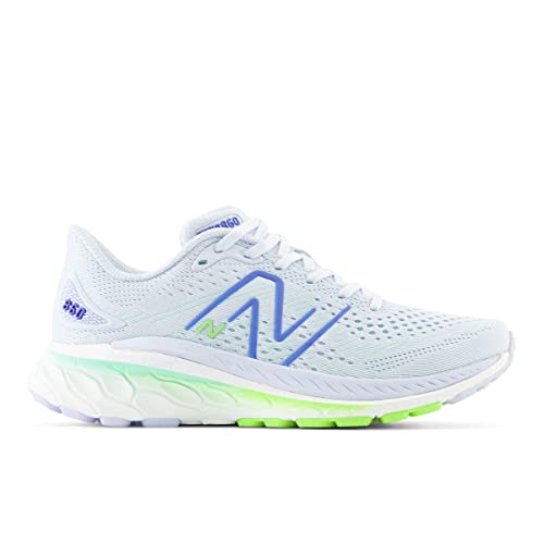 New Balance Women's Fresh Foam X 860 V13, Starlight/Pixel Green, 8