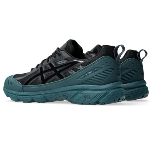 ASICS Unisex Gel-Venture 6 Shield Sportstyle Shoes, 5M / 6.5W, Saxon Green/Black