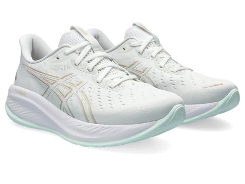 ASICS Women's Gel-Cumulus 26 Running Shoe, 10, White/Pale Mint