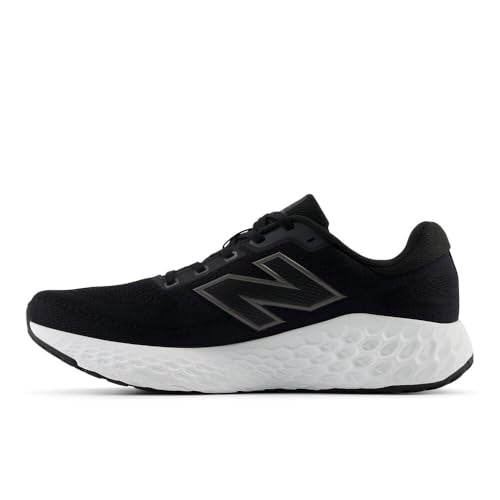 New Balance Men's Fresh Foam X EVOZ V4 Running Shoe, Black/Phantom/Black Metallic, 10 M