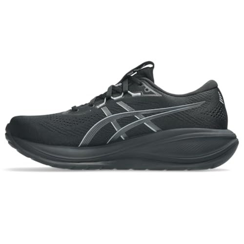 ASICS Men's Gel-Cumulus 28 Running Shoes, 12.5, Black/Carrier Grey
