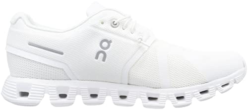 On Men's Cloud 5 Sneakers, All White, 11 Medium US