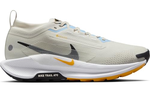 Nike Pegasus Trail 5 Gore-Tex Women's Waterproof Trail Running Shoe FQ0912, Phantom Black White University Gold, 39 EU