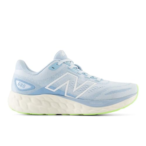 New Balance Women's Fresh Foam 680 V8 Running Shoe, Quarry Blue/Chrome Blue/Sea Salt, 6 W - alternate view 3