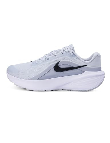 Nike Men's Downshifter 14 Road Running Shoes, Pure Platinum/Black-Anthracite-Wolf Grey, 13