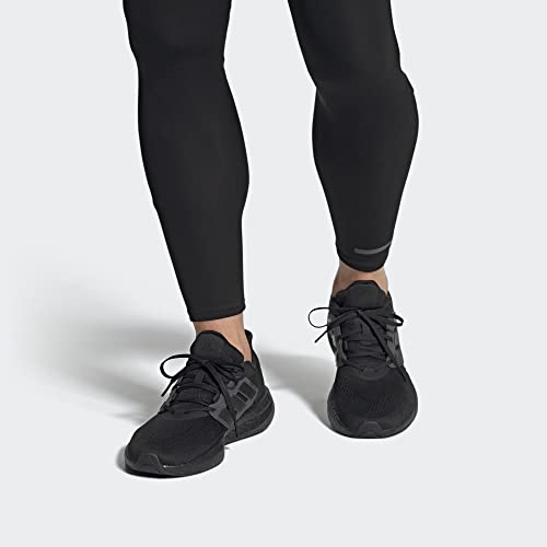 adidas Mens Pureboost 22 Black/Black/Black 12.5