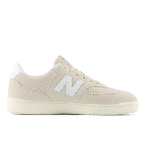 New Balance Men's 080 Court Sneaker, Timberwolf/Nb 103 White, 10