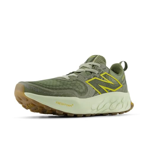 New Balance Men's Fresh Foam X Hierro V8 Trail Running Shoe, Dark Olivine/Olivine/Lichen Green, 7 M