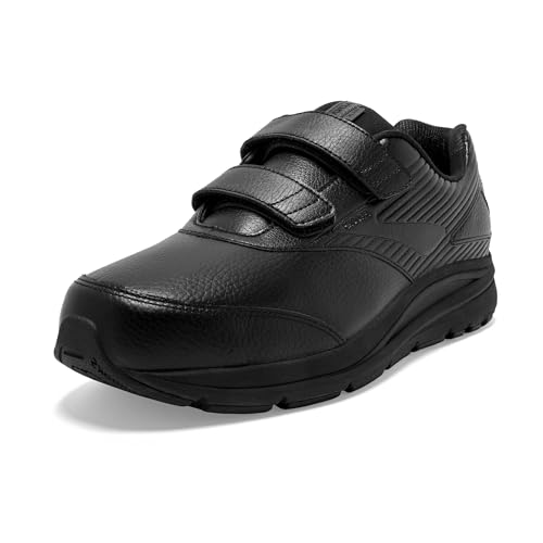 Brooks Men's Addiction Walker V-Strap 2 Walking Shoe - Black/Black - 10 Medium