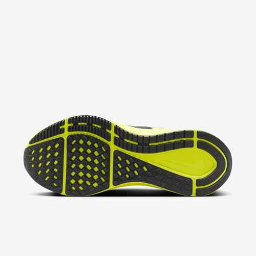 Nike Structure 25 Men's Road Running Shoes, White Black Cyber Photo Blue, 9